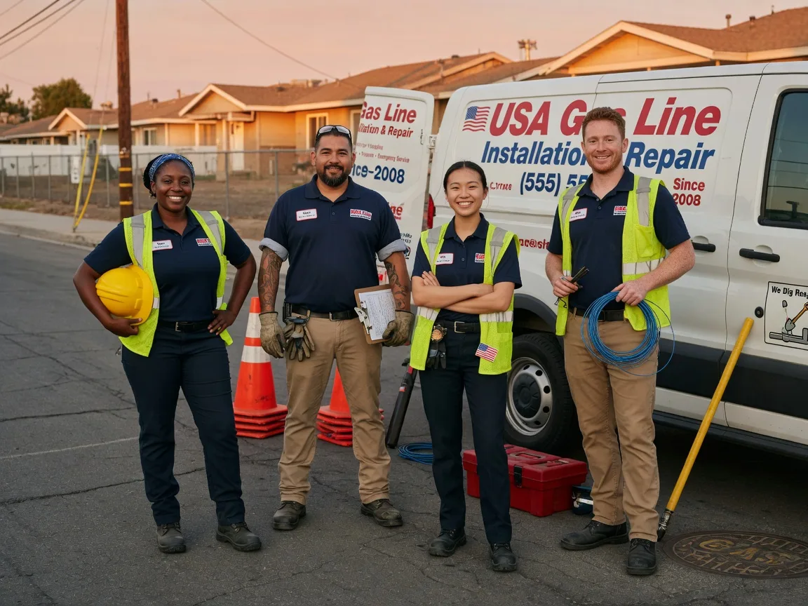 Gas Line Installation company in New Manchester, WV